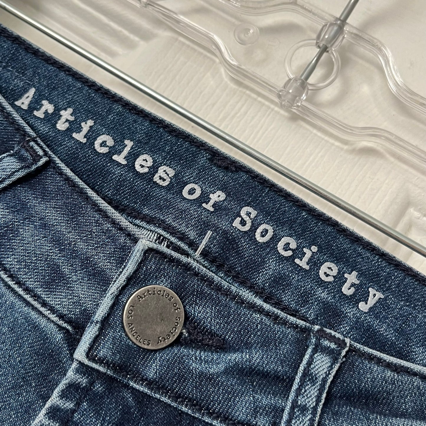 Articles of Society Front-Seam Rene Slim Released Hem Jeans - Size 25 - NWT