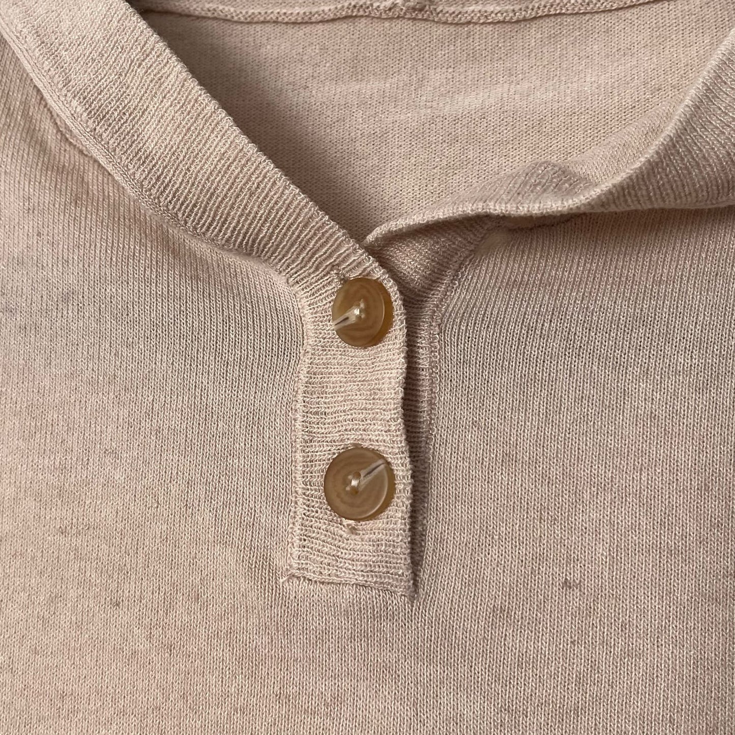 JBY Lightweight Henley Hoodie Top - Size UNKNOWN