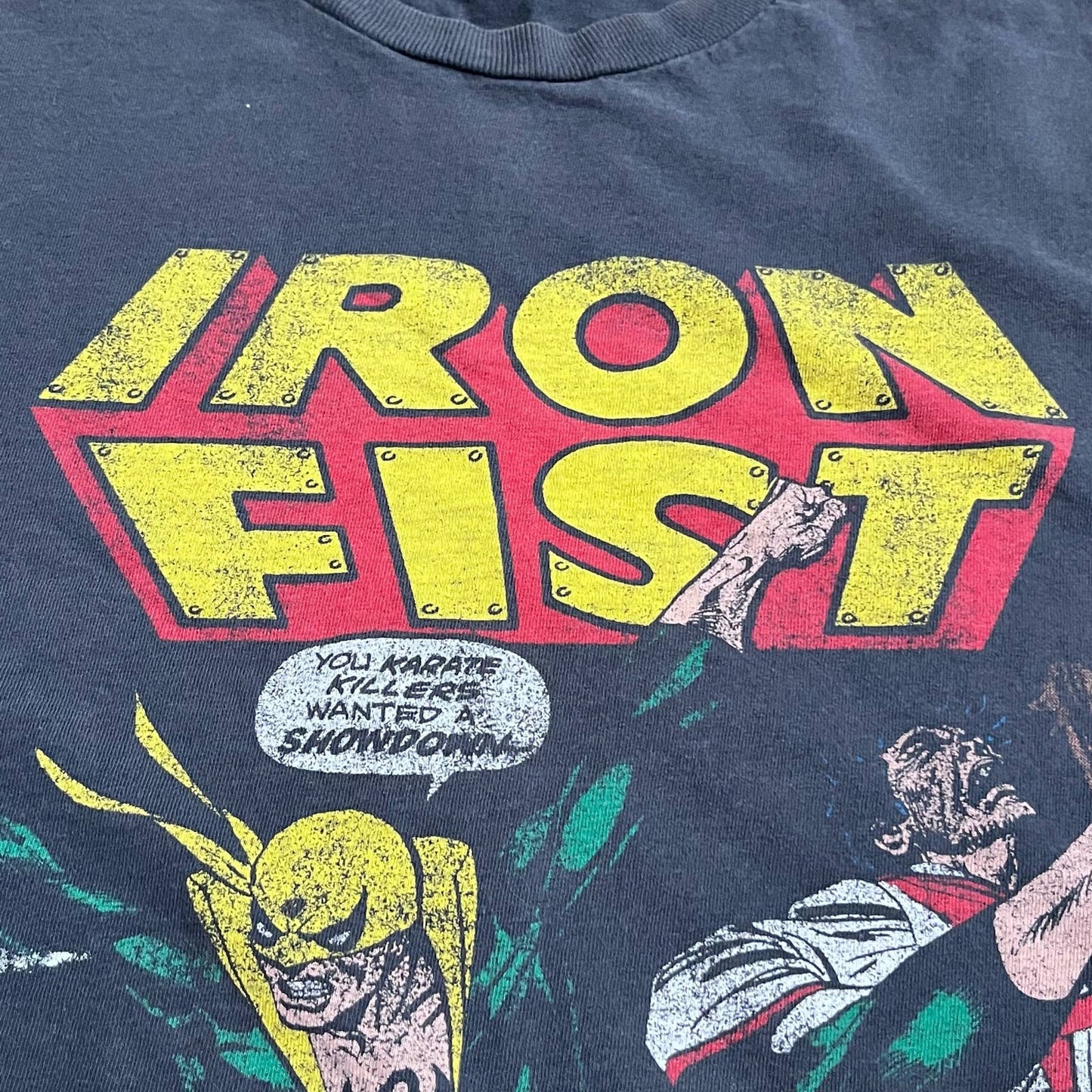 Marvel Iron Fist Graphic T-Shirt - Size UNKNOWN