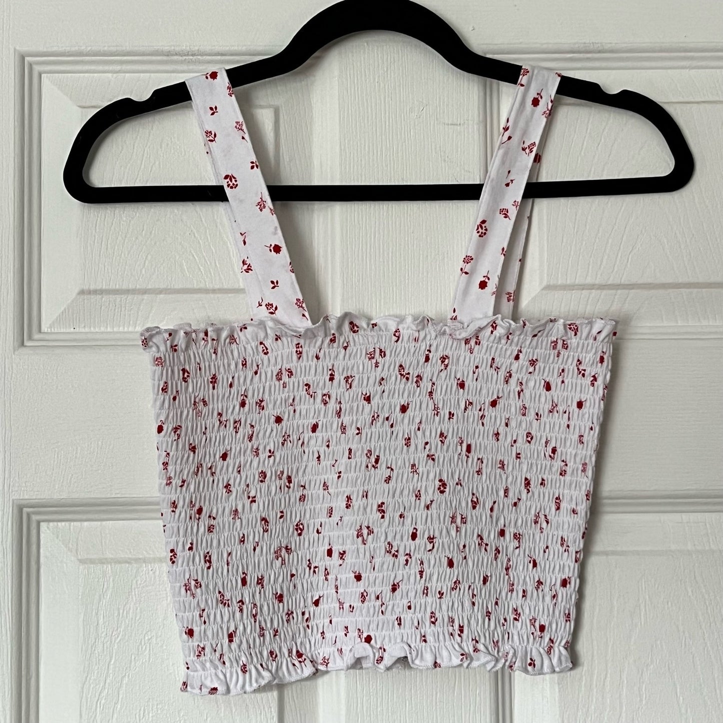 Me to We Zip-Front One-Shoulder Shirred Crop Top - Size S