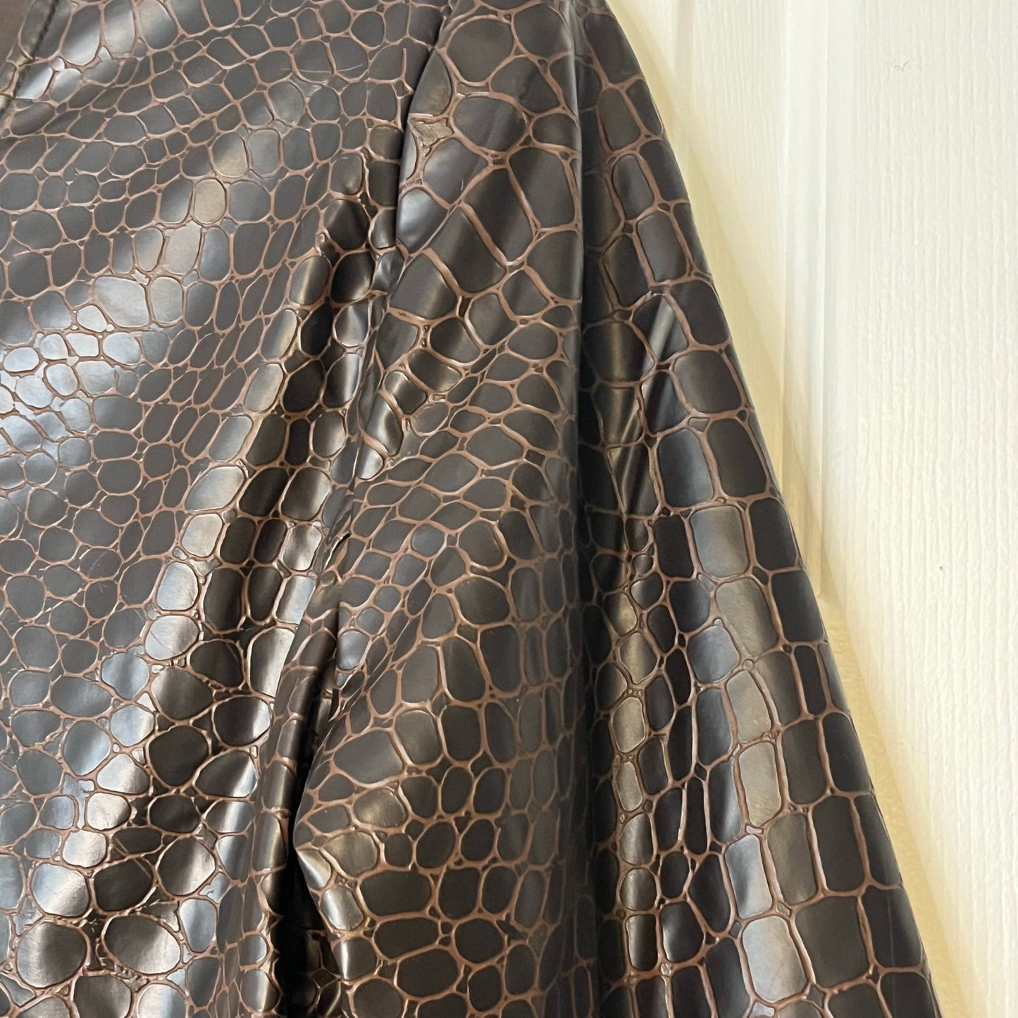 First Issue (Liz Claiborne) Faux Crocodile Jacket - Size 8