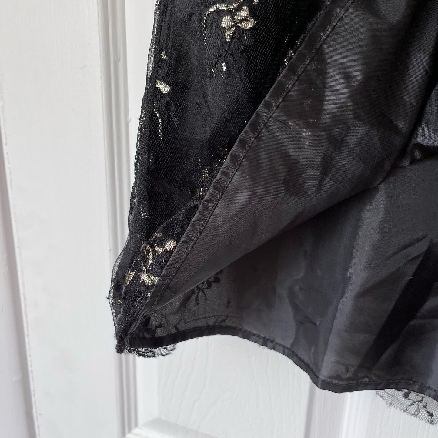 Xhilaration Dress w/Lace Overlay Skirt - Size XS
