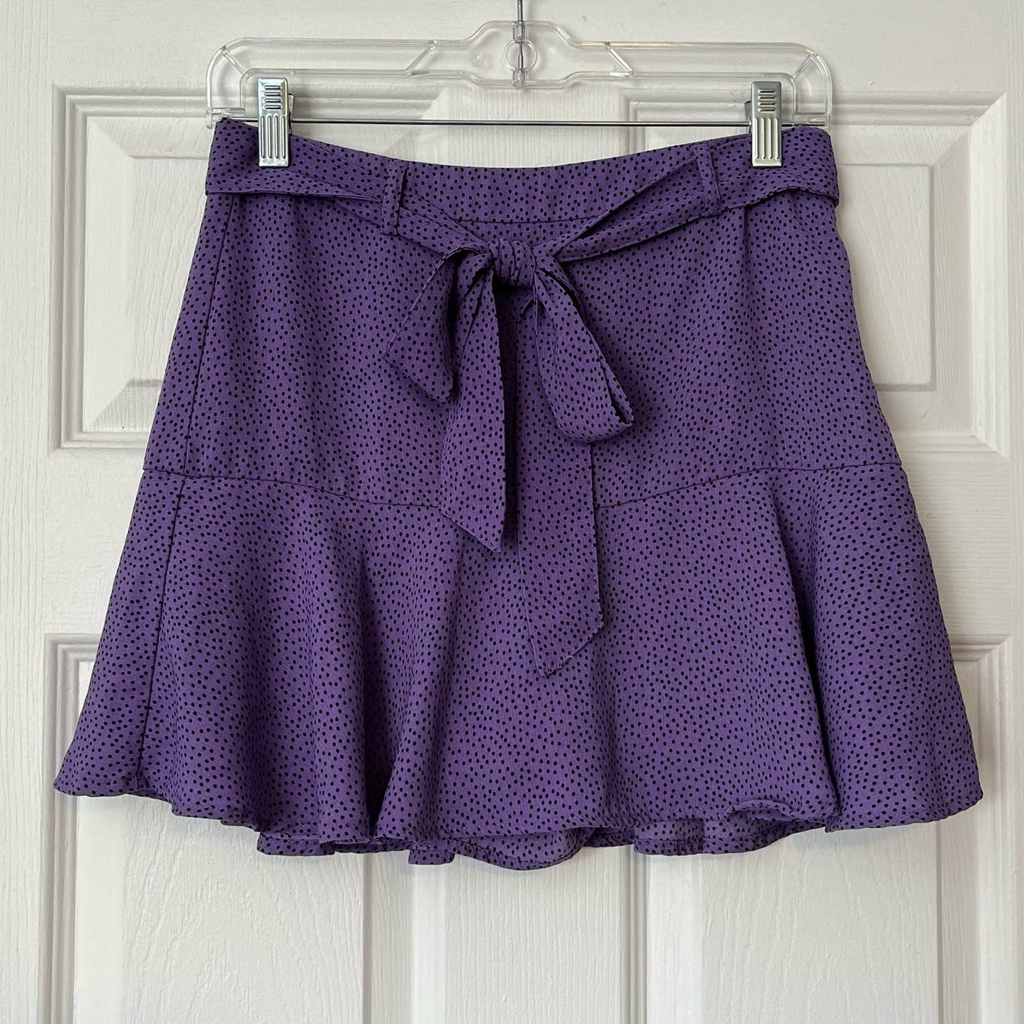 Love for Humanity Couture Polka-Dot Skirt w/Sash - Size M