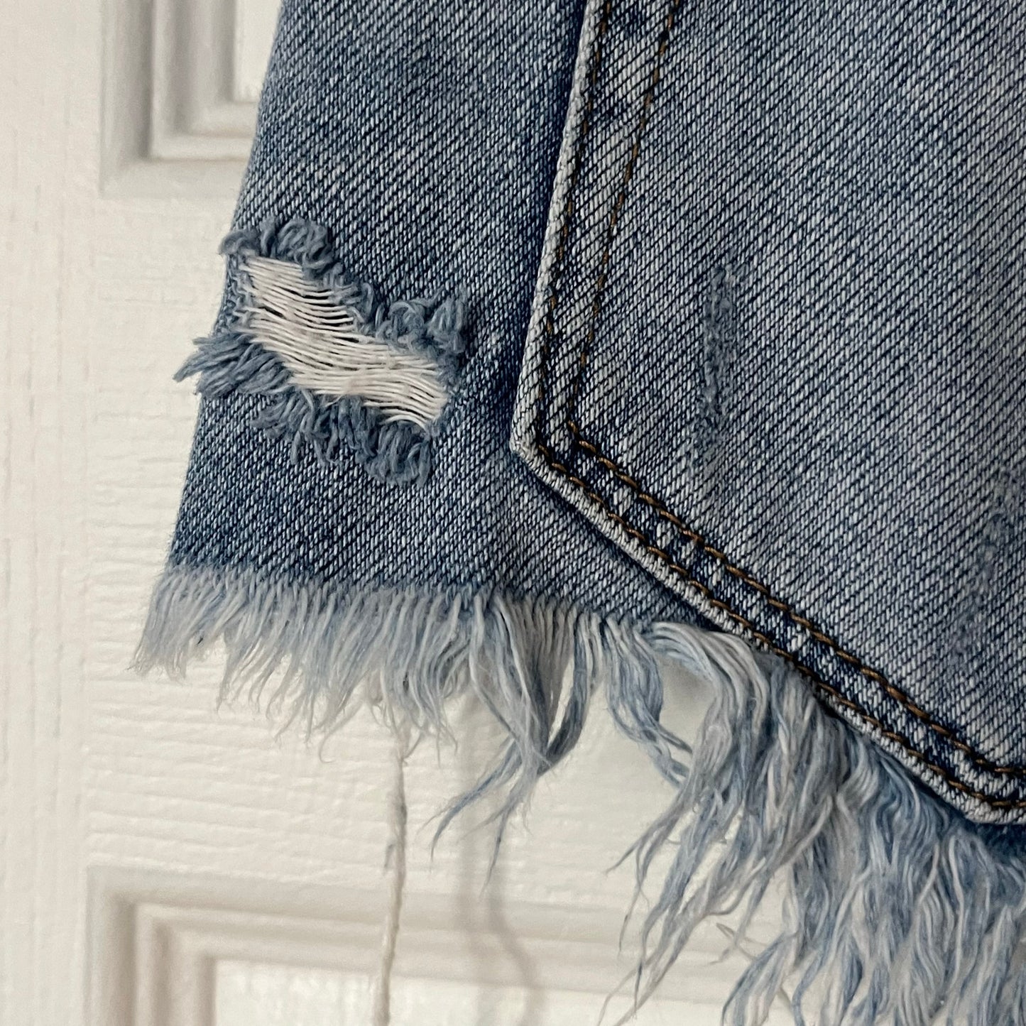 Free People We the Free Denim Cutoff Shorts - Size 27