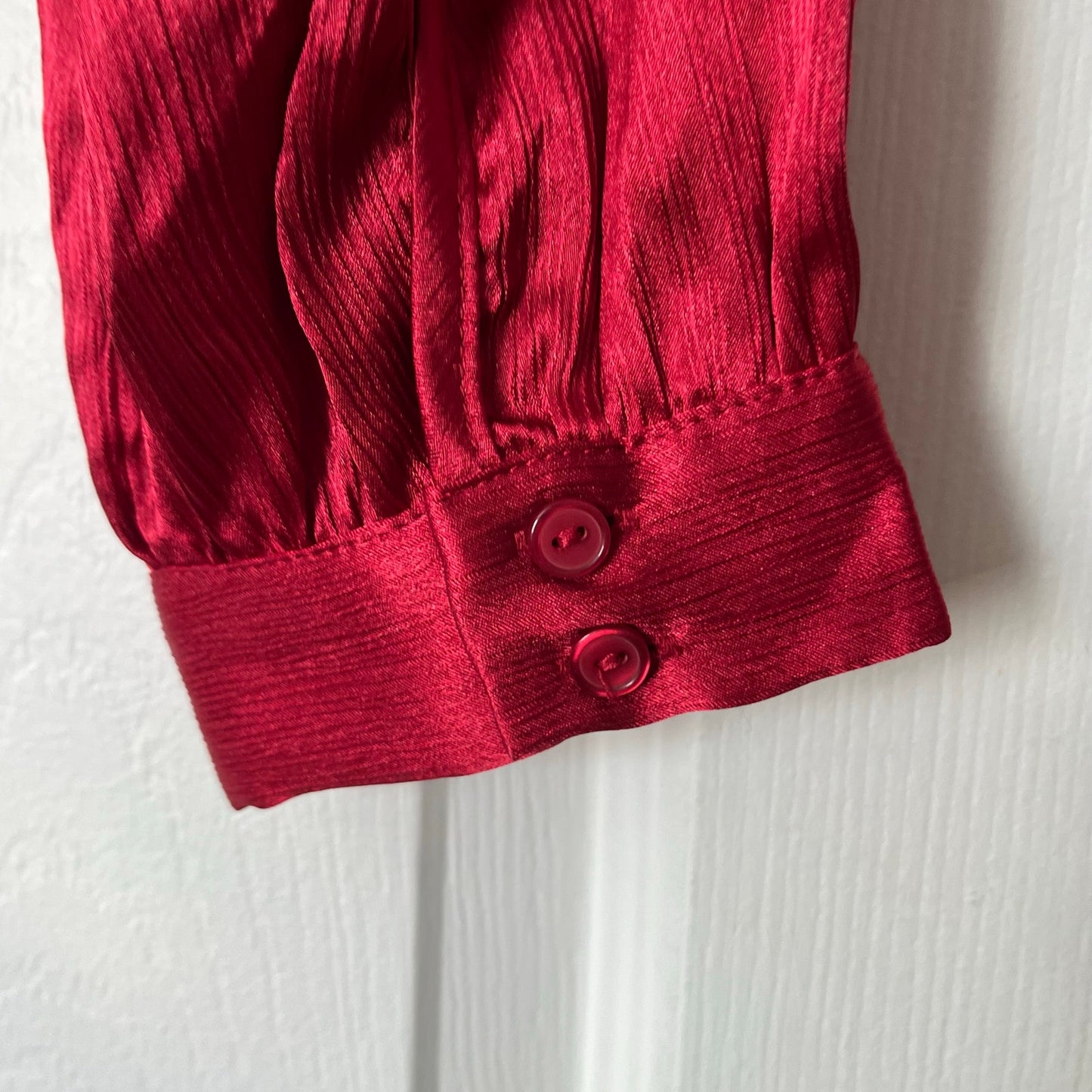 ASTR The Label Cropped Open Back Blouse - Size L
