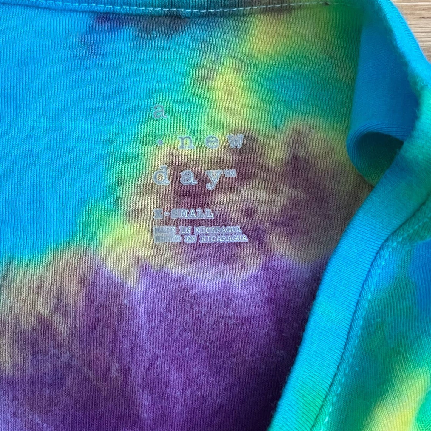 A New Day Super Soft Tie-Dye Tee - Size XS