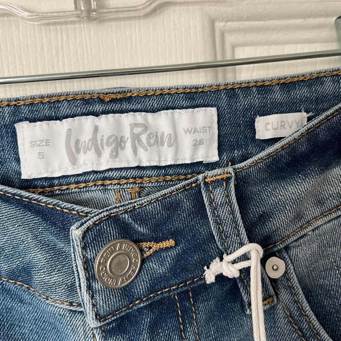 Indigo Rein Distressed Skinny Jeans - Size 5 - NWT