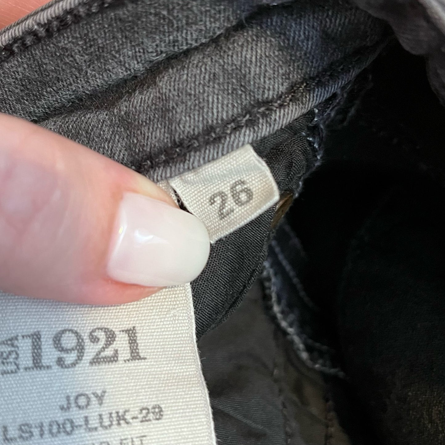 1921 Denim Joy Jegging Fit Skinny Jeans - Size 26