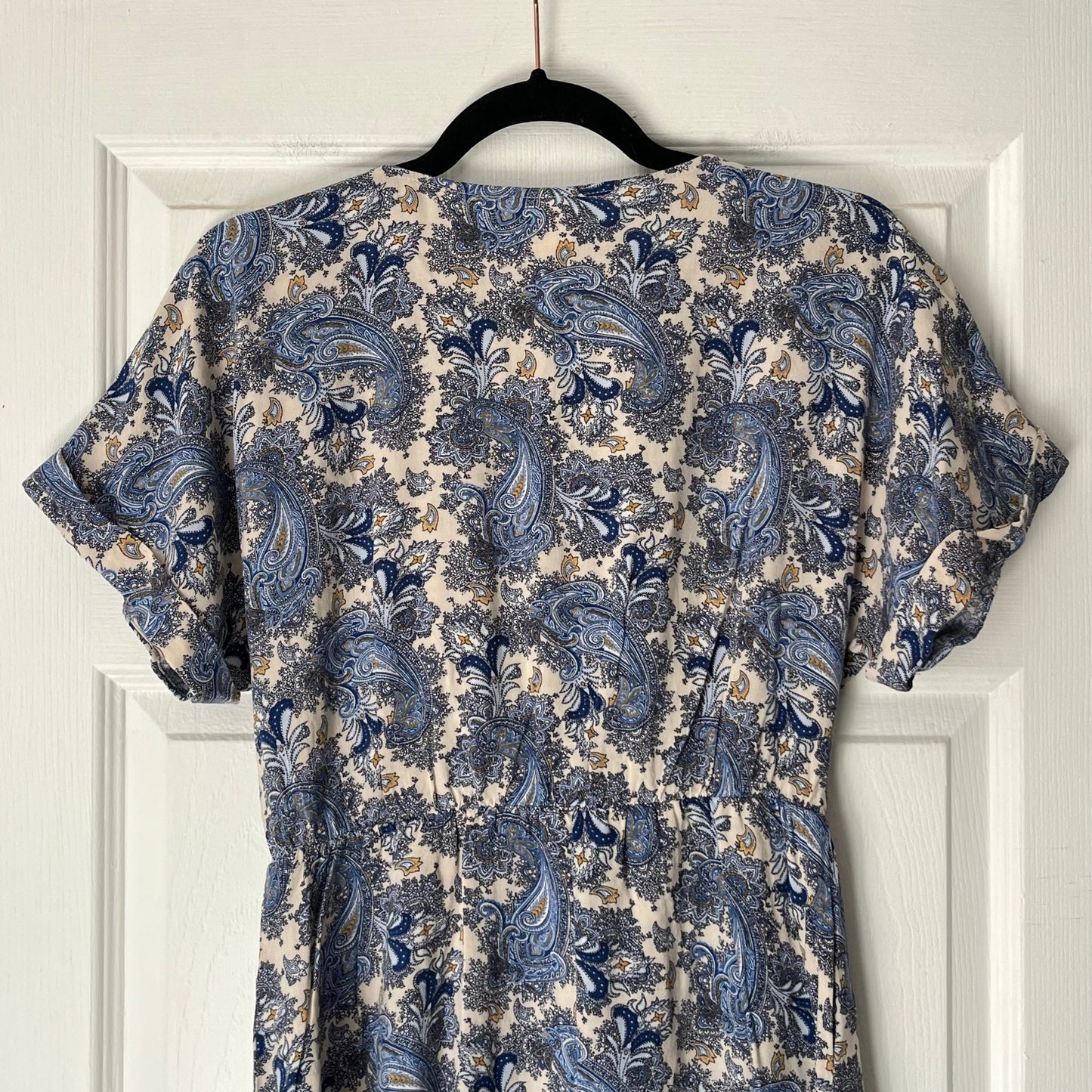 H&M Paisley A-Line Dress - Size 4