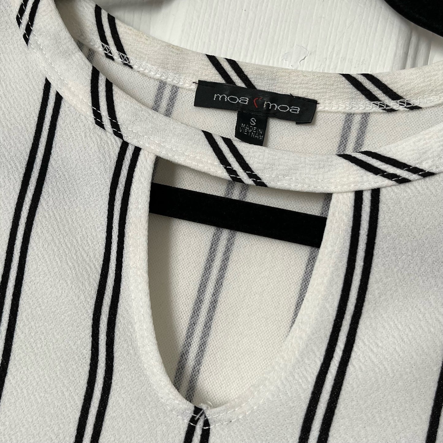 Moa Moa Striped Blouse - Size S