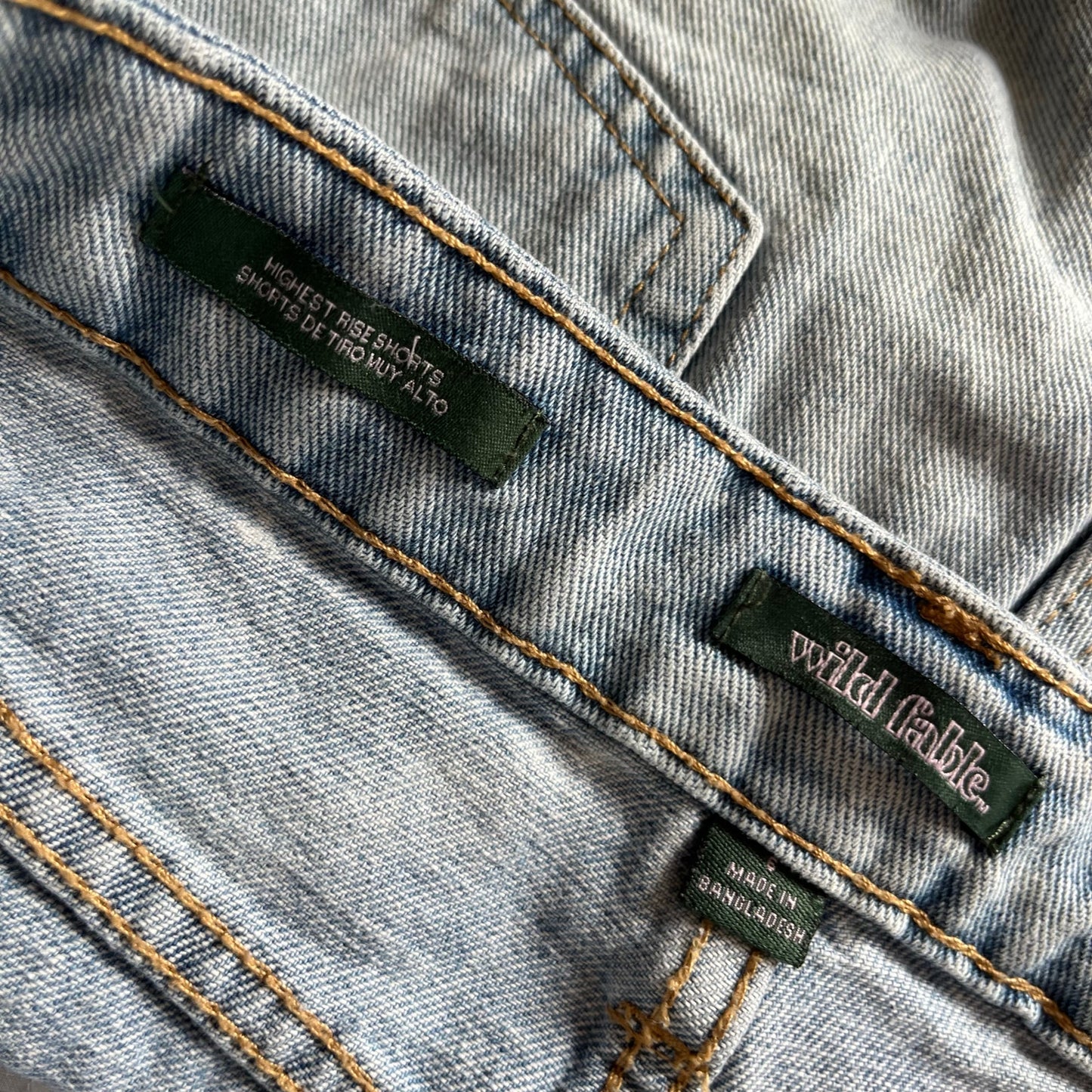 Wild Fable Button Fly Highest Rise Shorts - Size 6