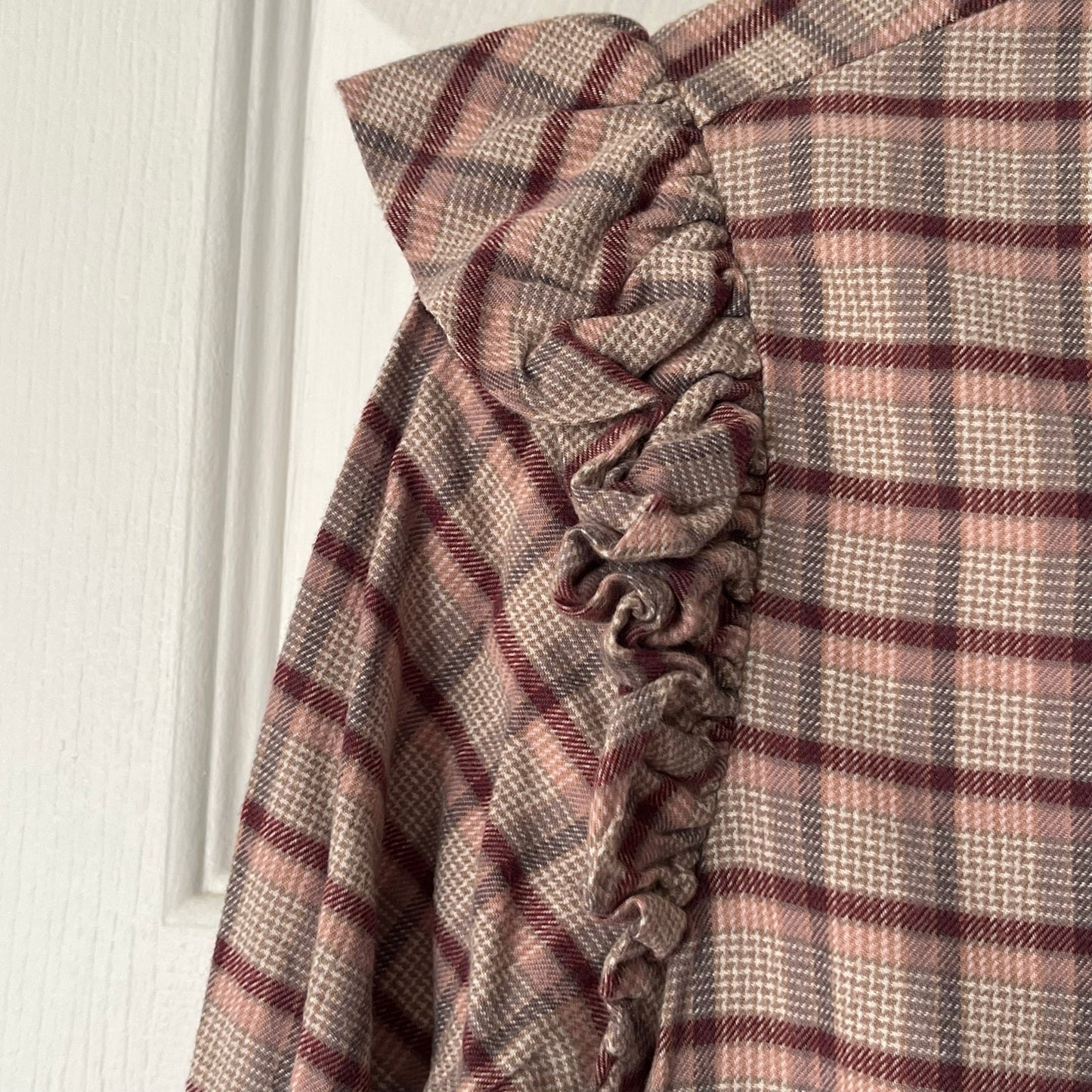 Paige Jenelle Plaid Button-Down Shirt - Size XS