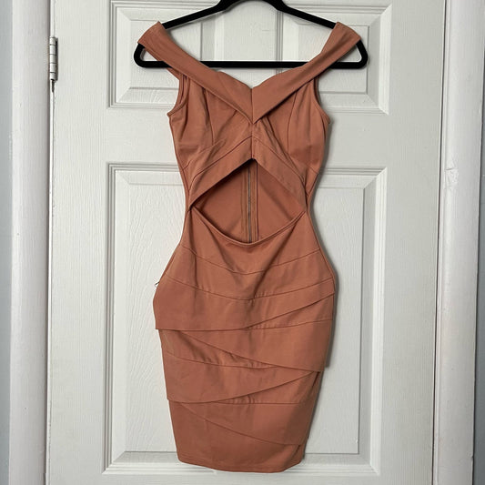 Privy Cutout Bodycon Bandage Dress - Size S