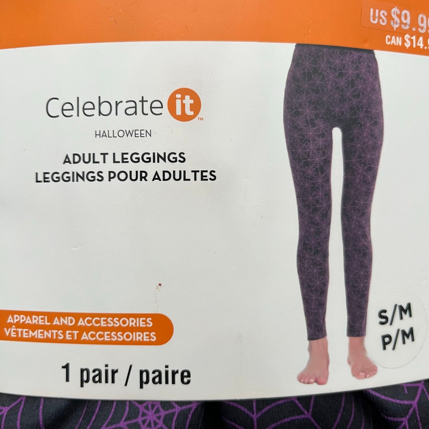 Celebrate It Spiderweb Leggings - Size S/M