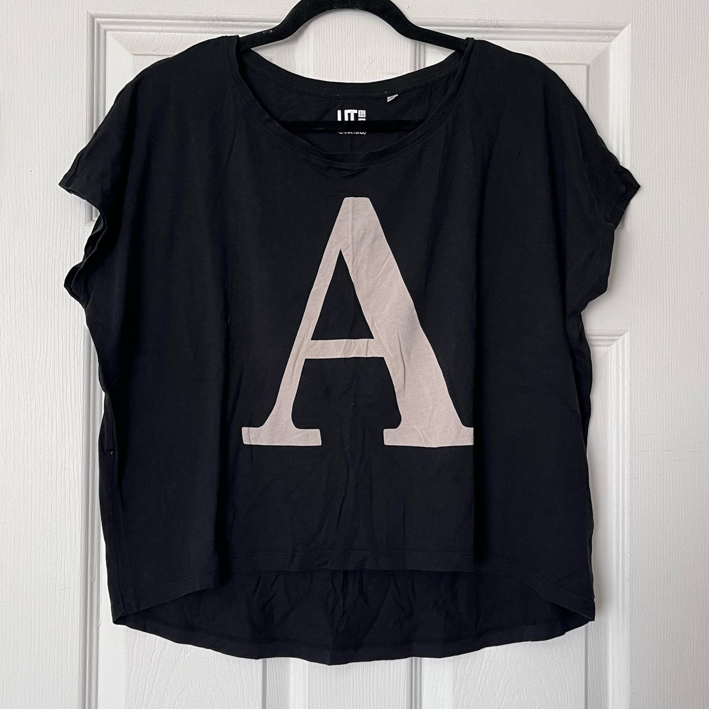 Uniqlo Alphabetbags 'A' T-Shirt - Size M