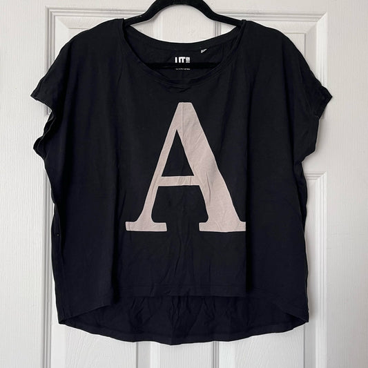 Uniqlo Alphabetbags 'A' T-Shirt - Size M