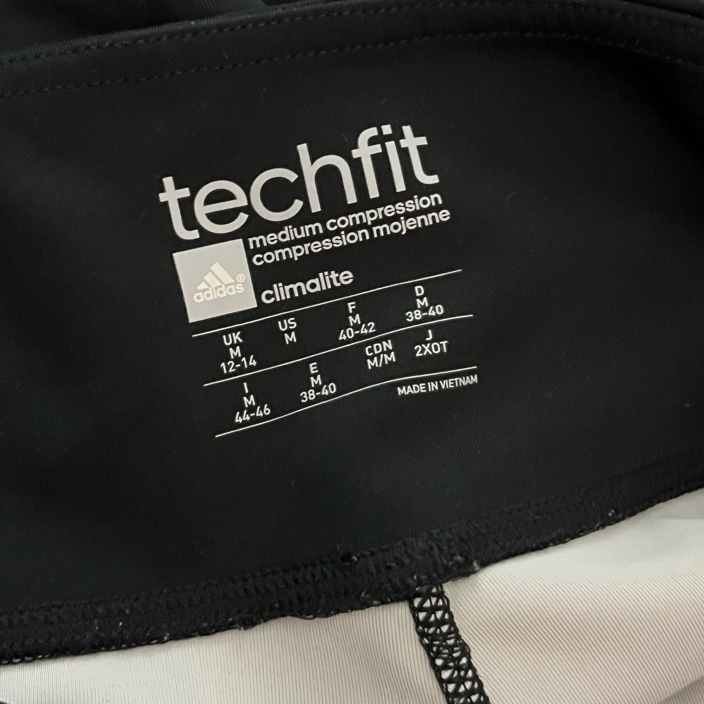 Adidas Techfit Leggings - Size M