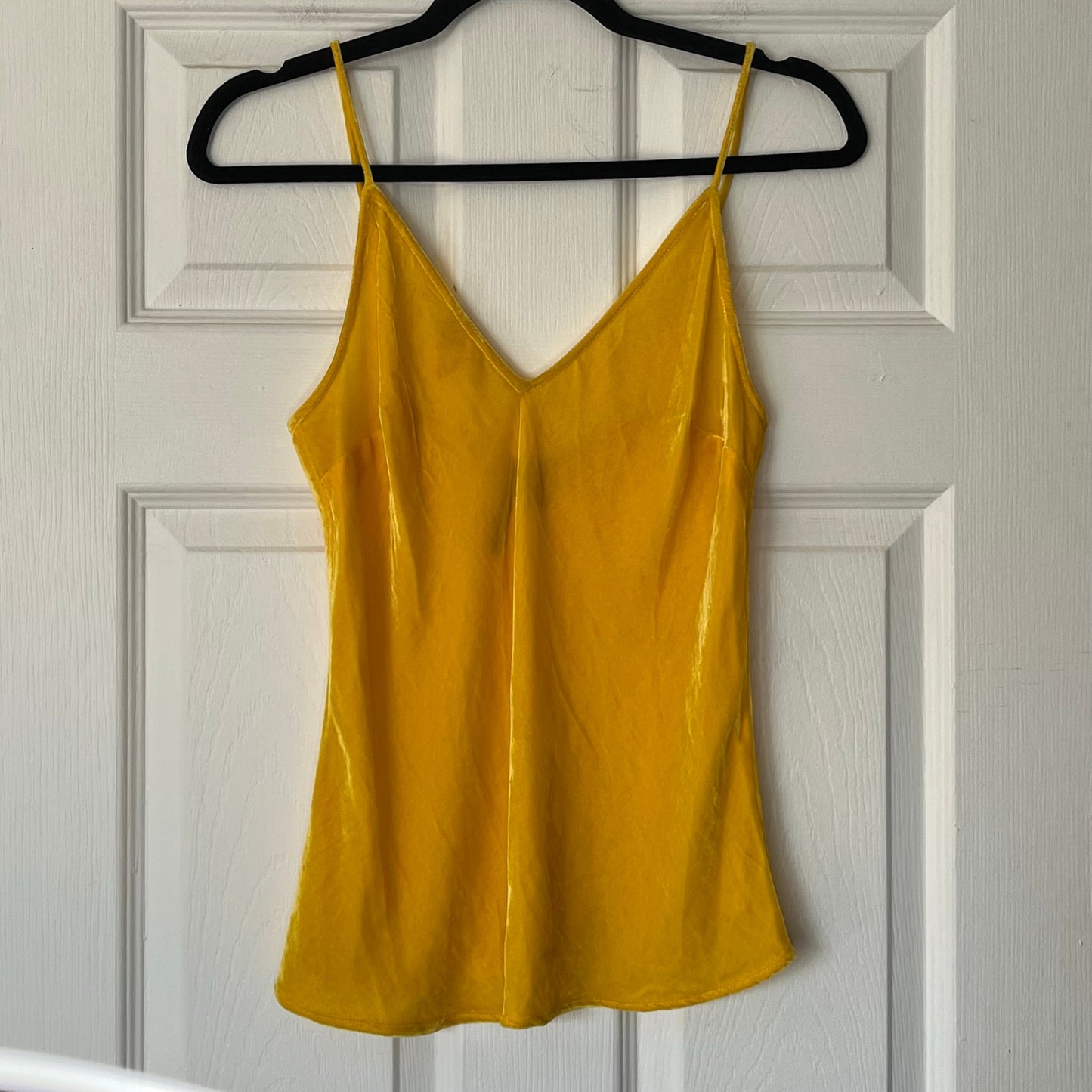 Topshop Boutique Silk Velour Camisole Top - Size 2