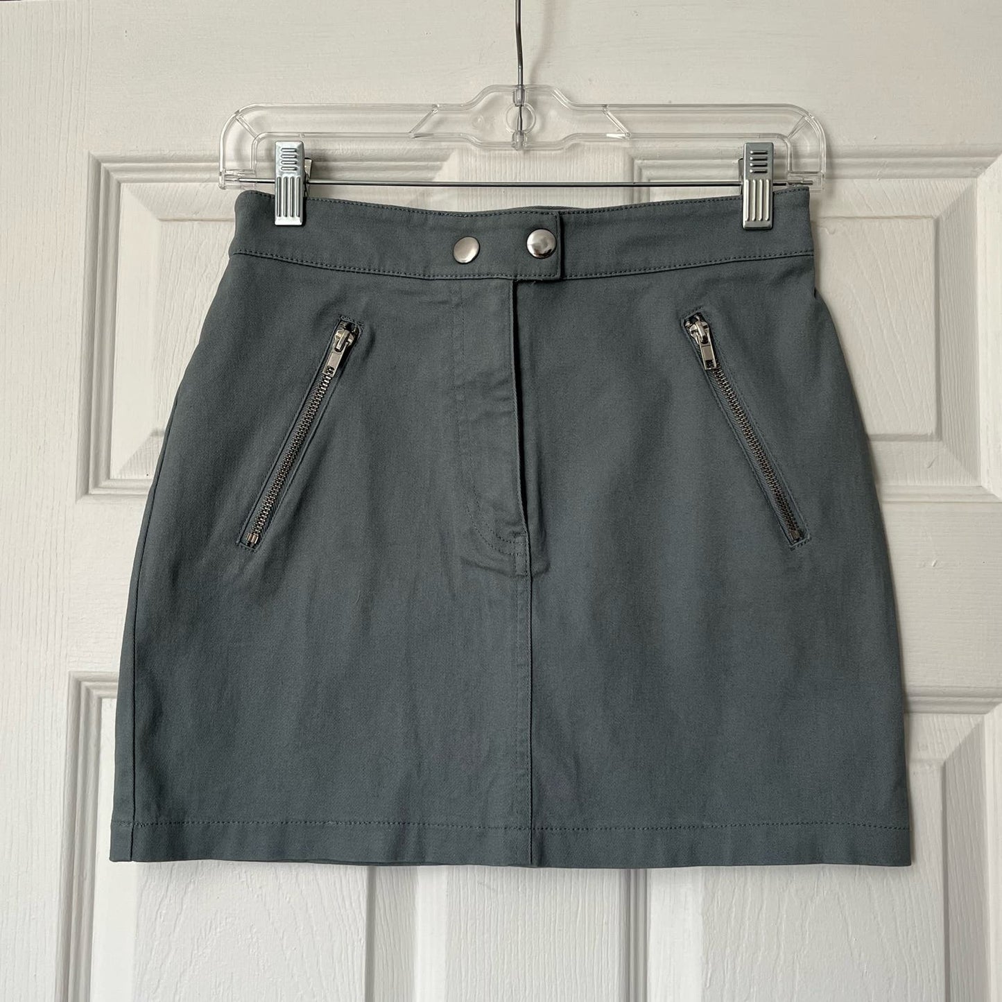 Forever 21 Zip Pocket Mini Skirt - Size S
