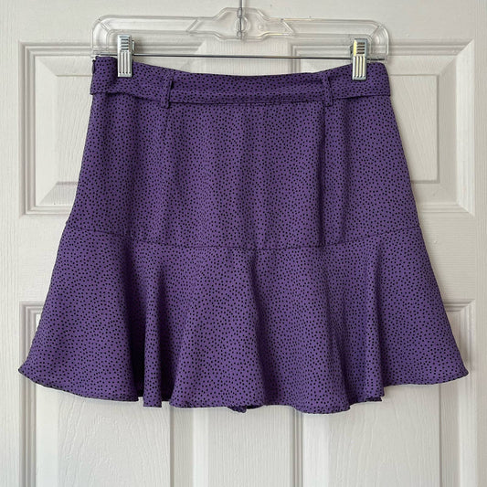 Love for Humanity Couture Polka-Dot Skirt w/Sash - Size M