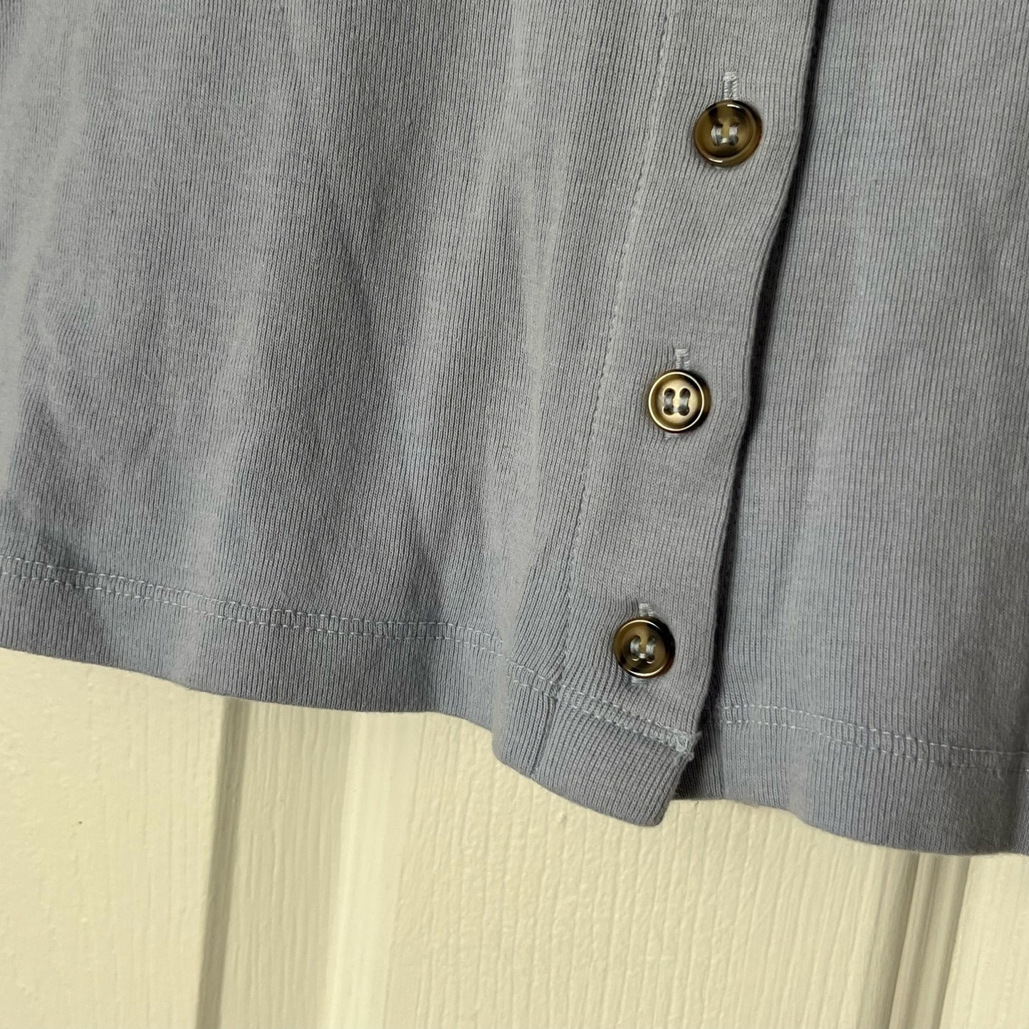 Forever 21 Button-Front Knit Top - Size M