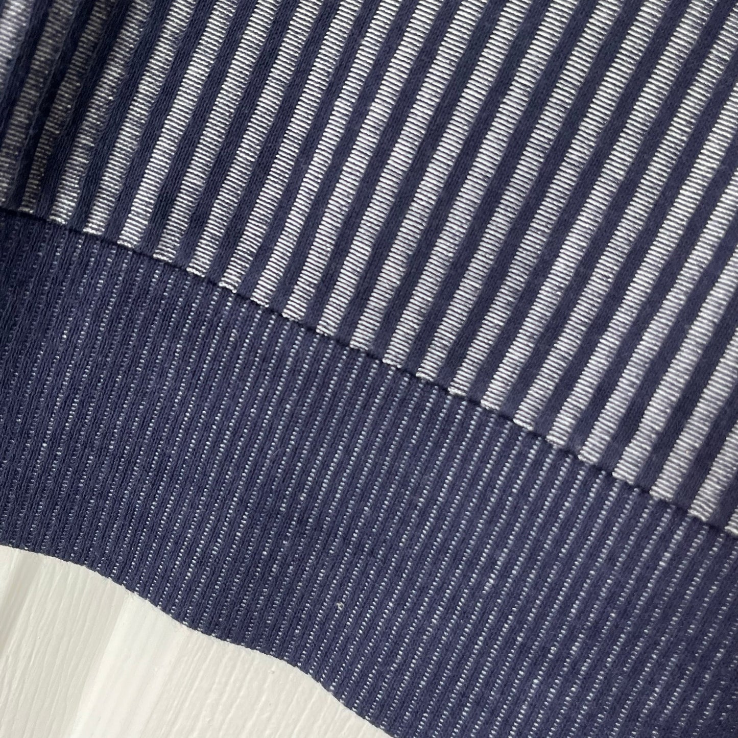Zara Trafaluc Striped Textured Knit Top - Size S