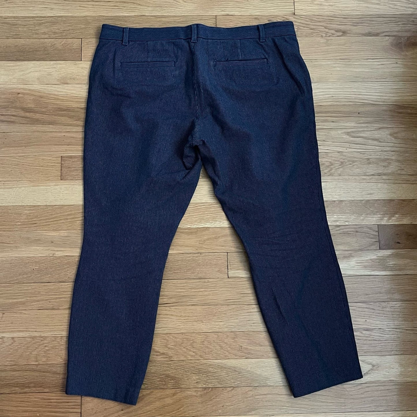Gap Pinstriped Skinny Ankle Pants - Size 14