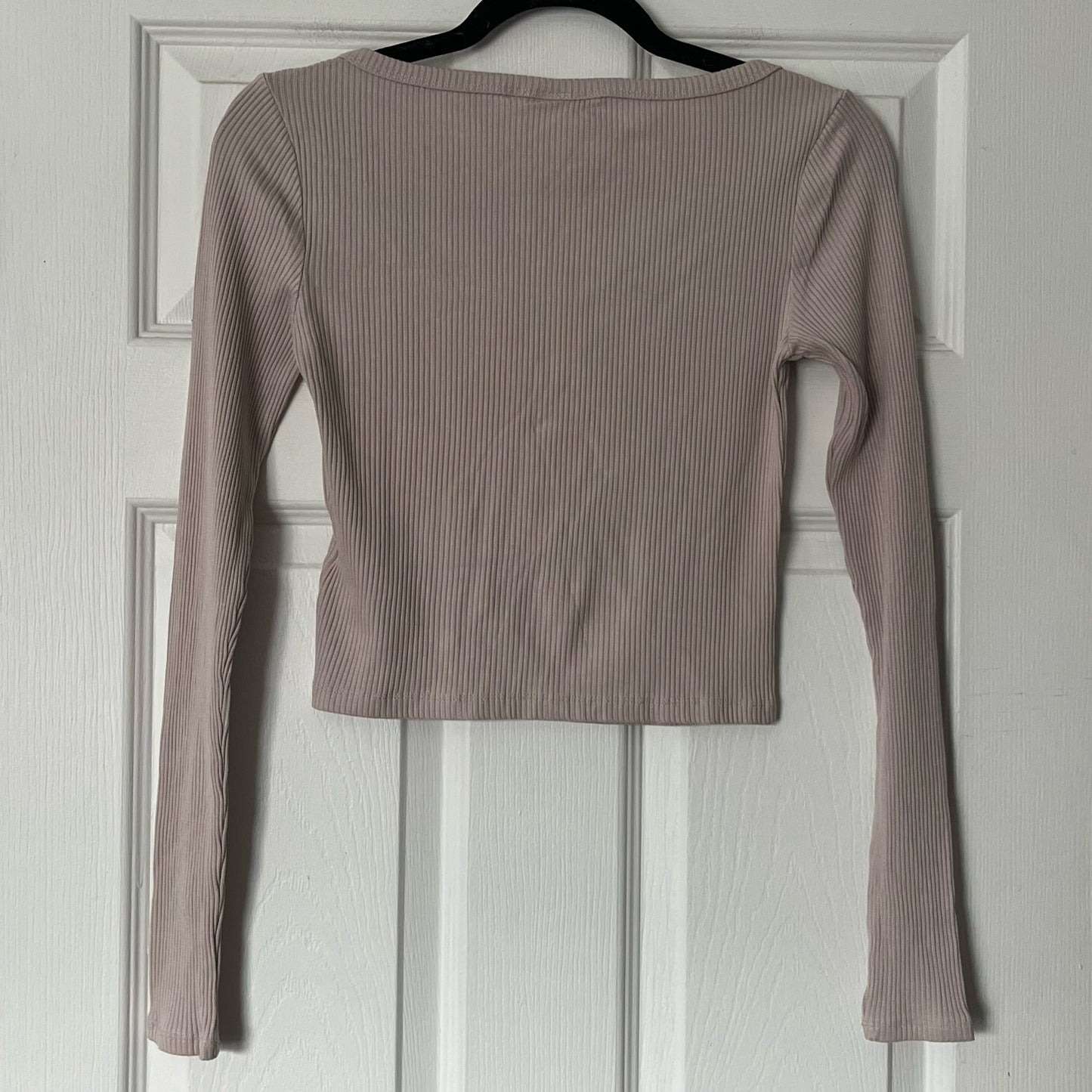 H&M Ribbed Long Sleeve Tee - Size S
