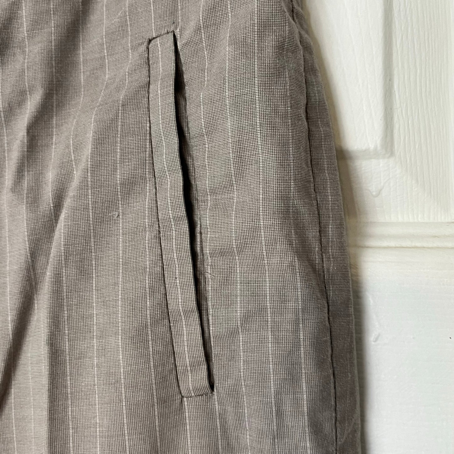 Banana Republic Martin Fit Striped Slacks - Size 4