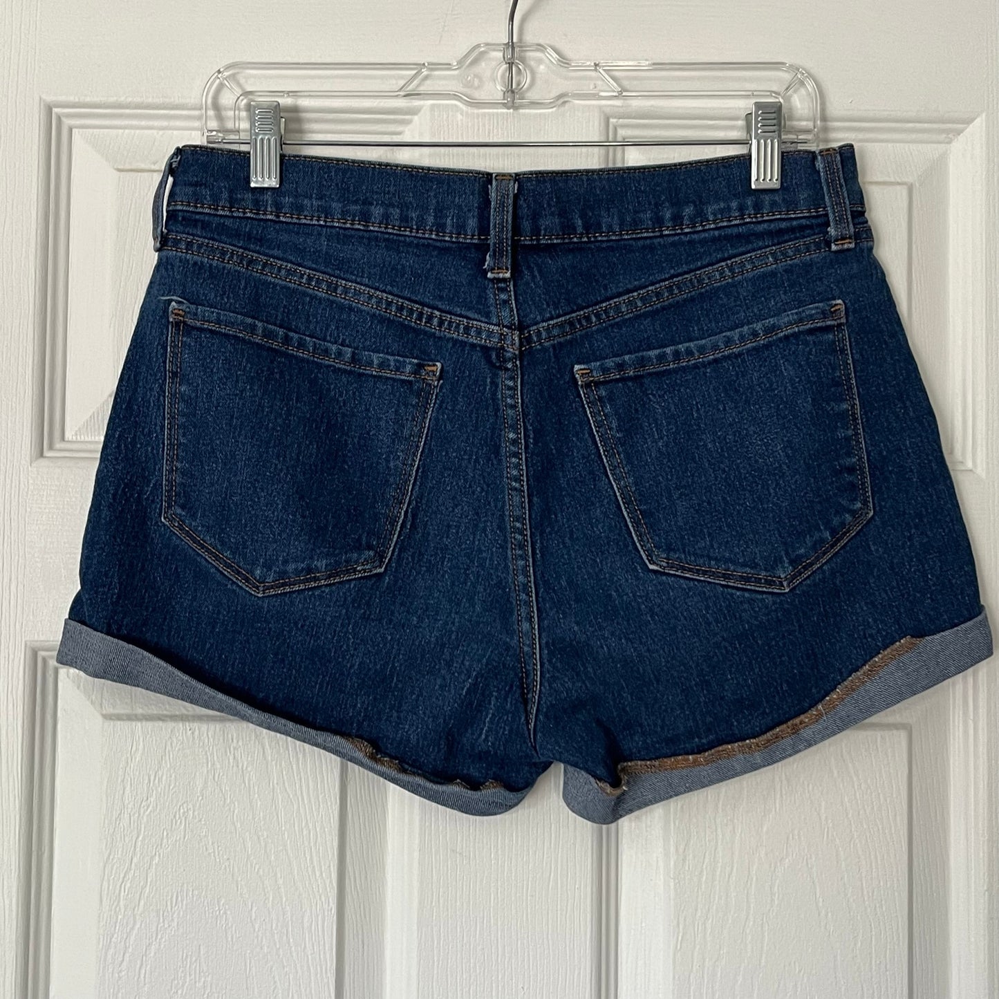 Old Navy Cuffed Denim Shorts - Size 8