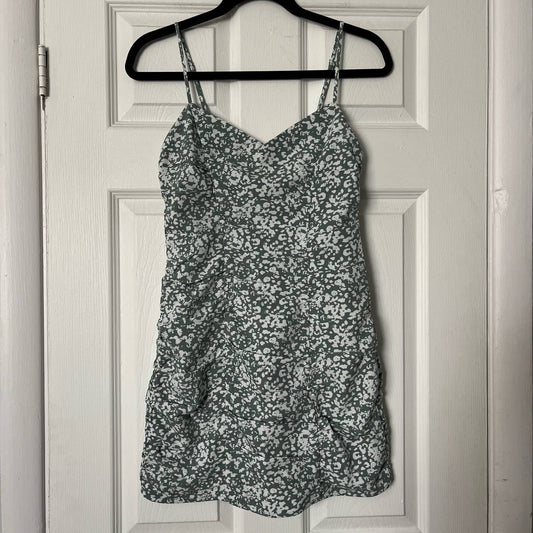 Abercrombie & Fitch Ruched Patterned Sundress - Size XS