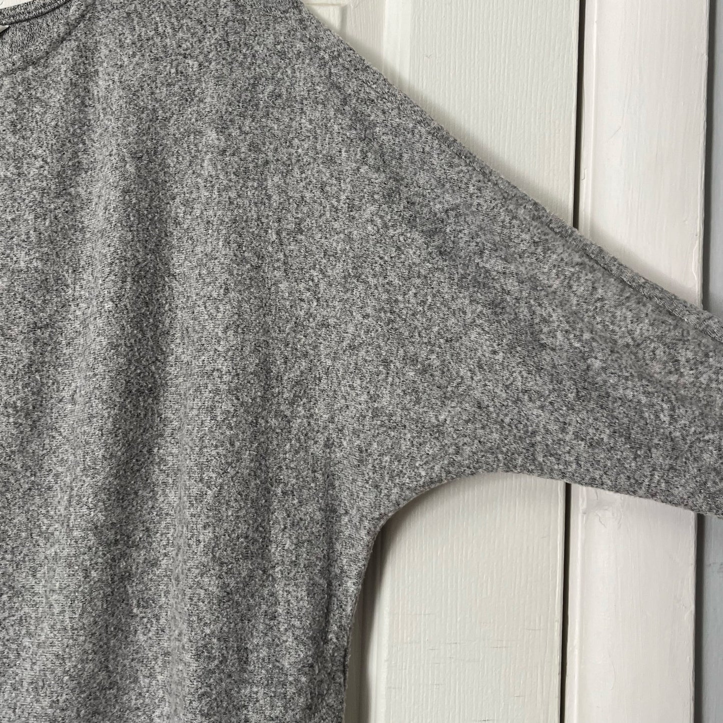 H&M Gray Heather Dolman Sleeve Sweater - Size S