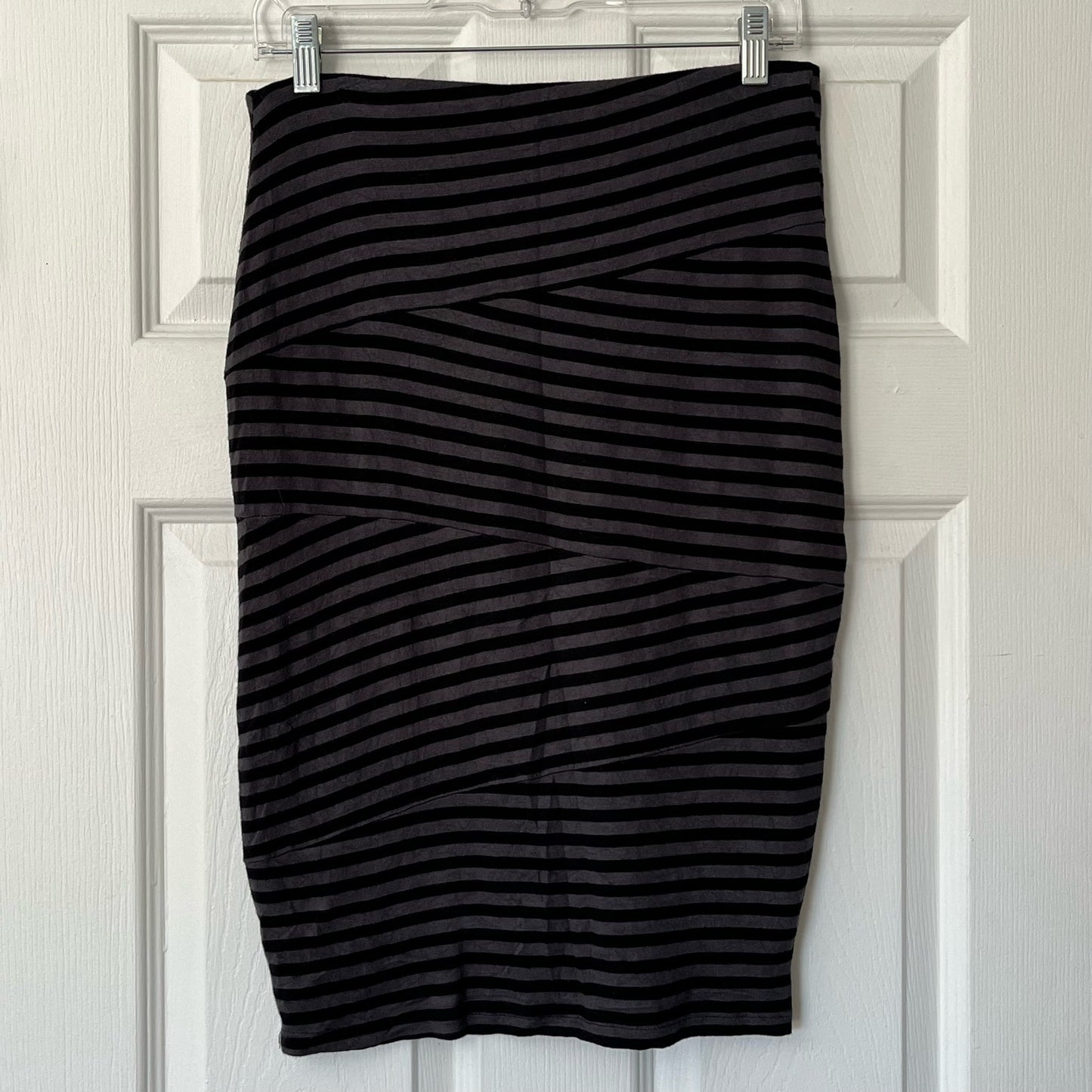 Mossimo Striped Jersey Skirt - Size S