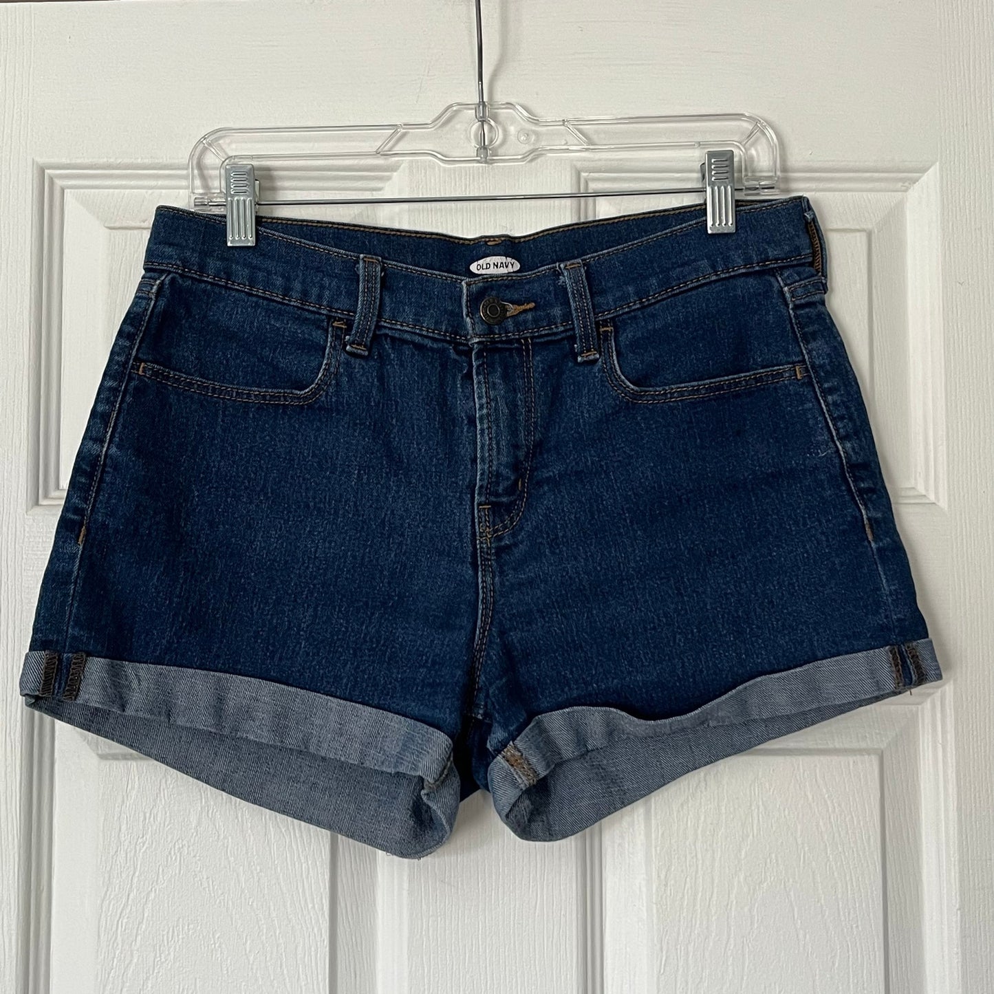 Old Navy Cuffed Denim Shorts - Size 8
