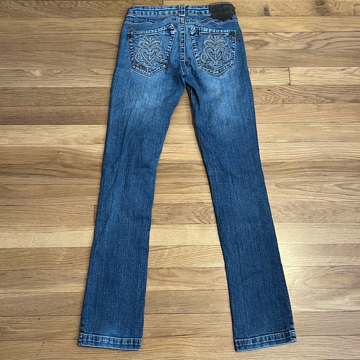 Nine Rivets Super Low Rise Skinny Jeans - Size 3