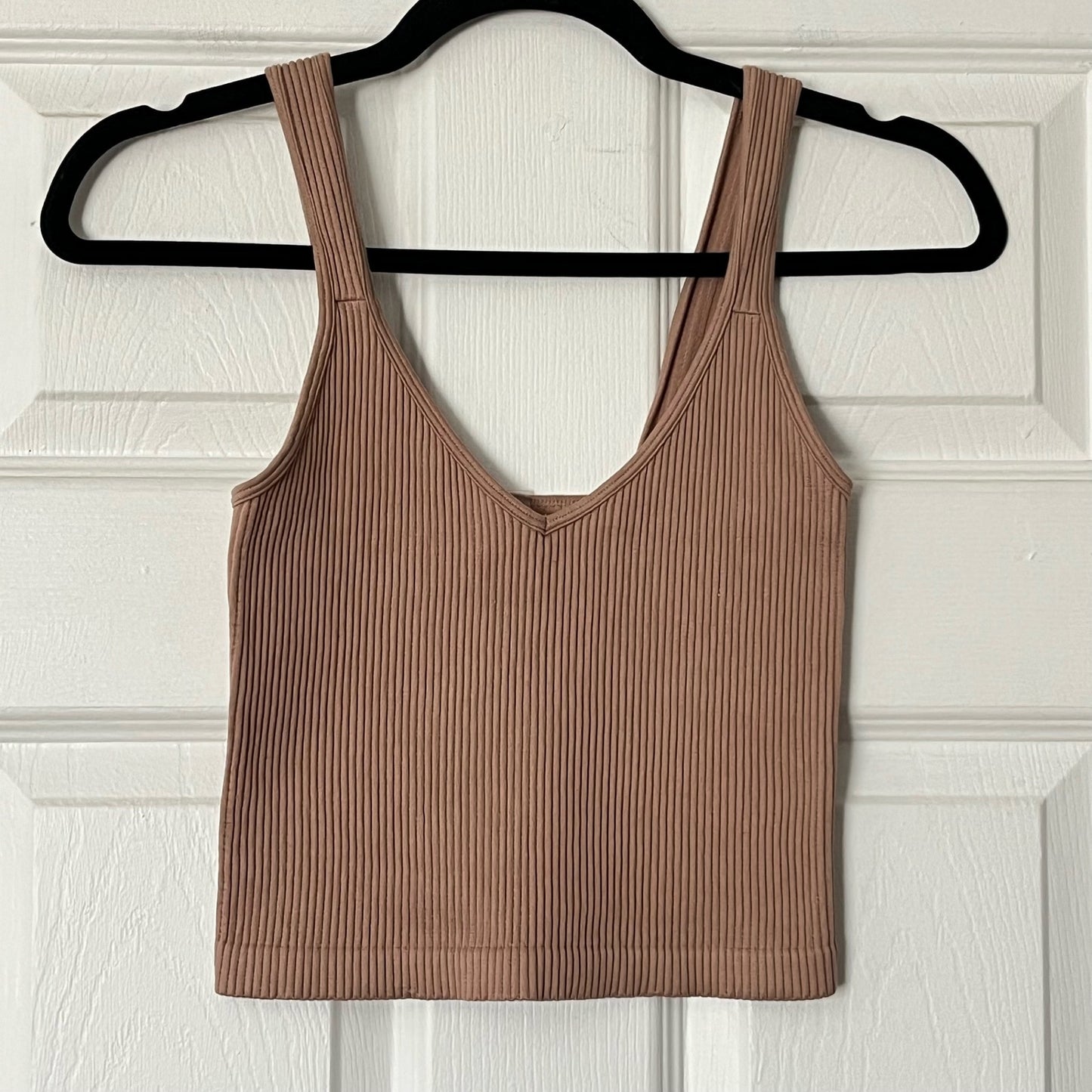 Ribbed Cropped Tank - Size UNKNOWN