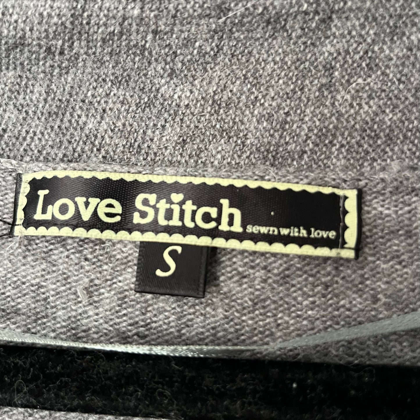 Love Stitch Deep-V Wrap Sweater - Size S