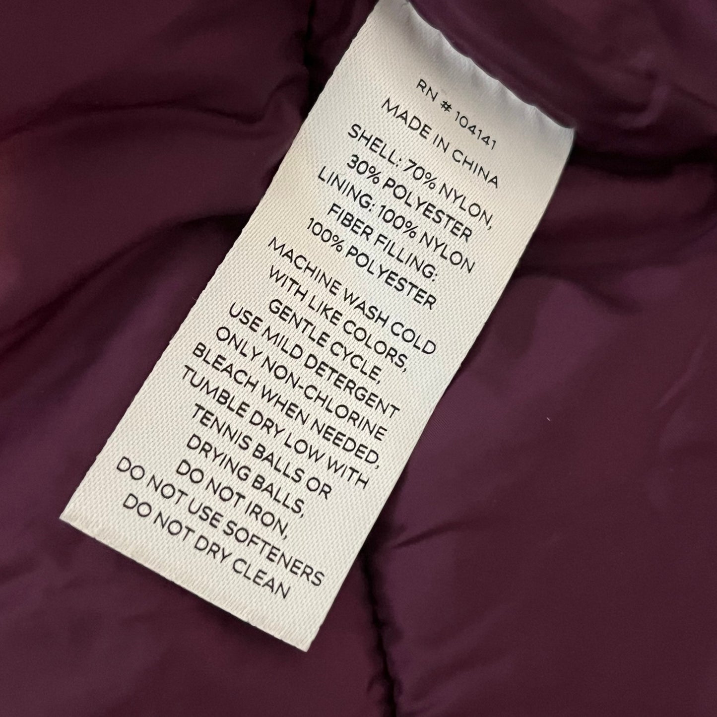 Alpine Design Quilted Coat - Size XS