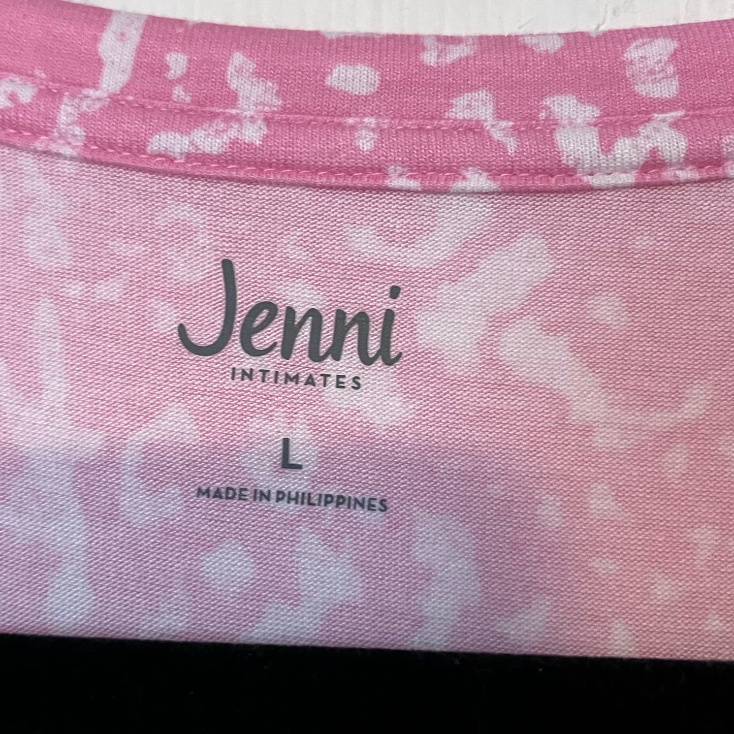 Jenni Intimates Leopard Print Sleep Dress - Size L - NWT