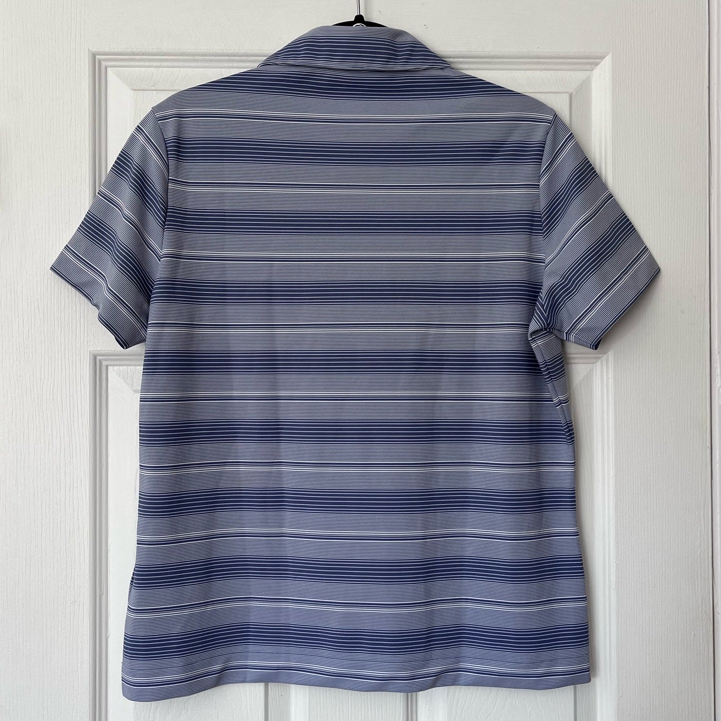 Nike Golf NikeFIT DRY Striped Polo - Size L (12-14)
