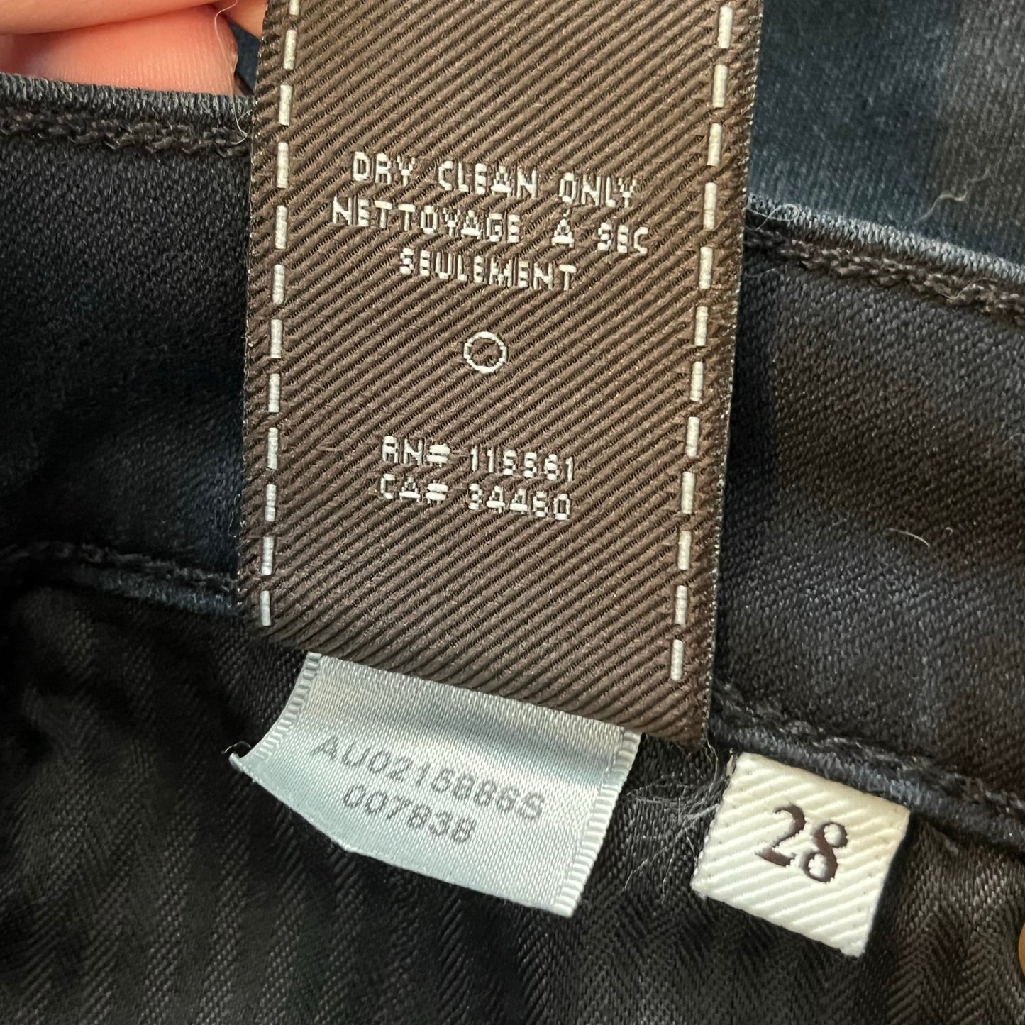 7 for All Mankind The Skinny Beaded Inset Jeans - Size 28