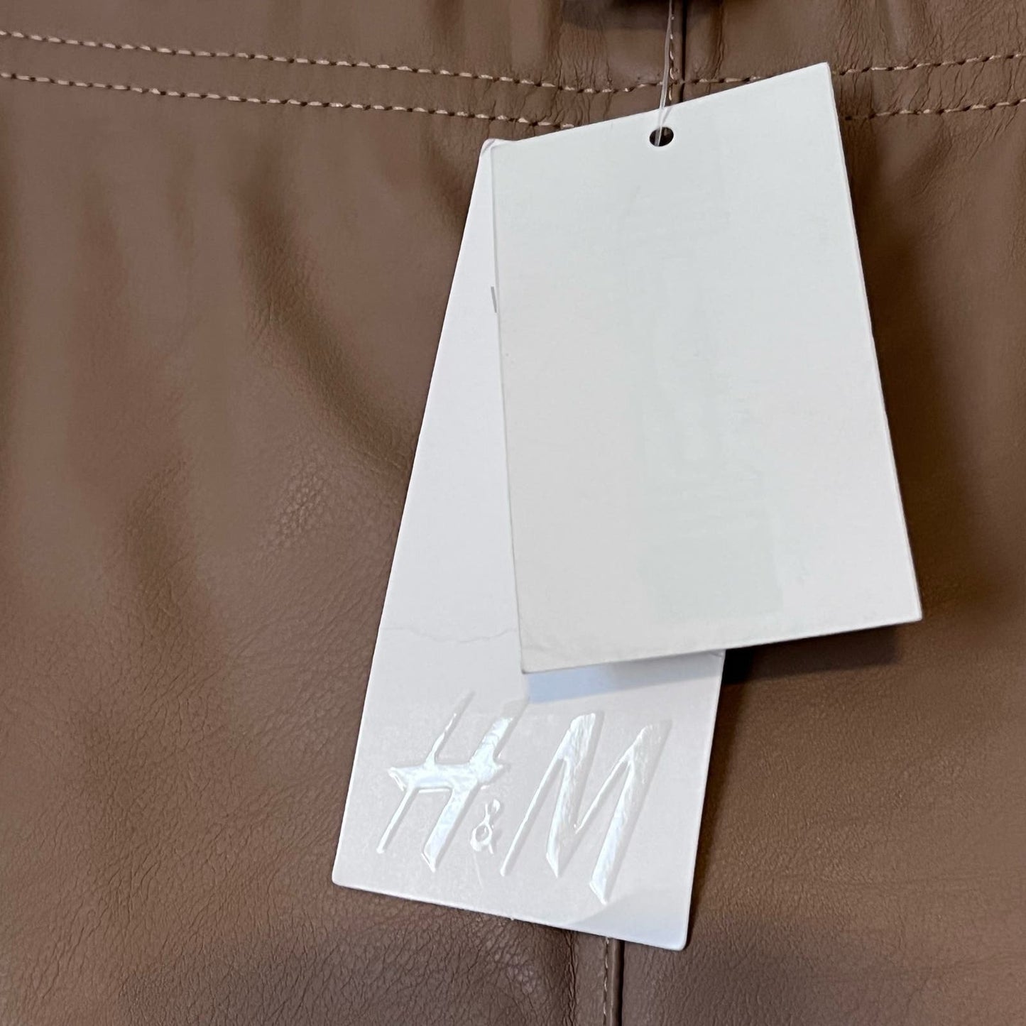 H&M Vegan Leather Pants - Size 4 - NWT