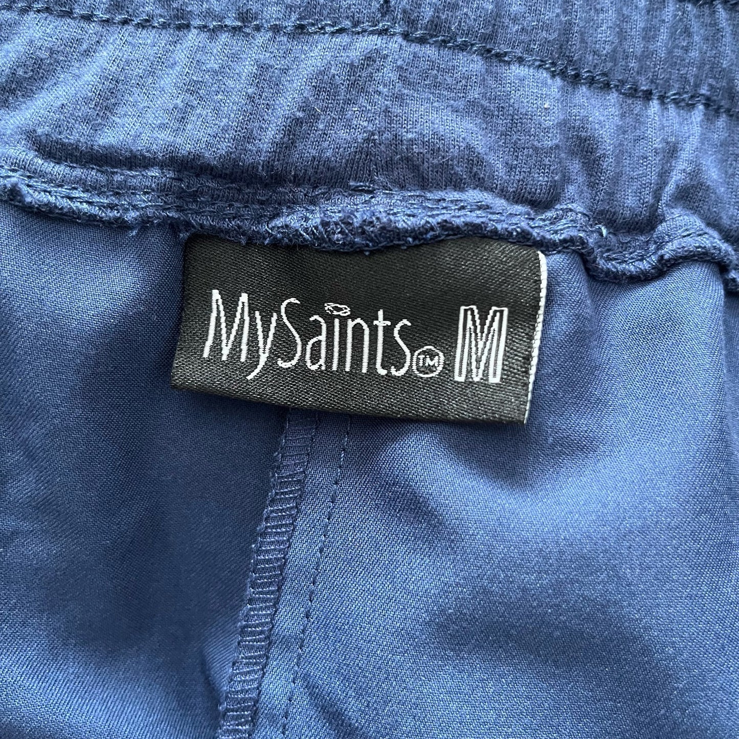 My Saints Jogger Style Scrub Pants - Size M