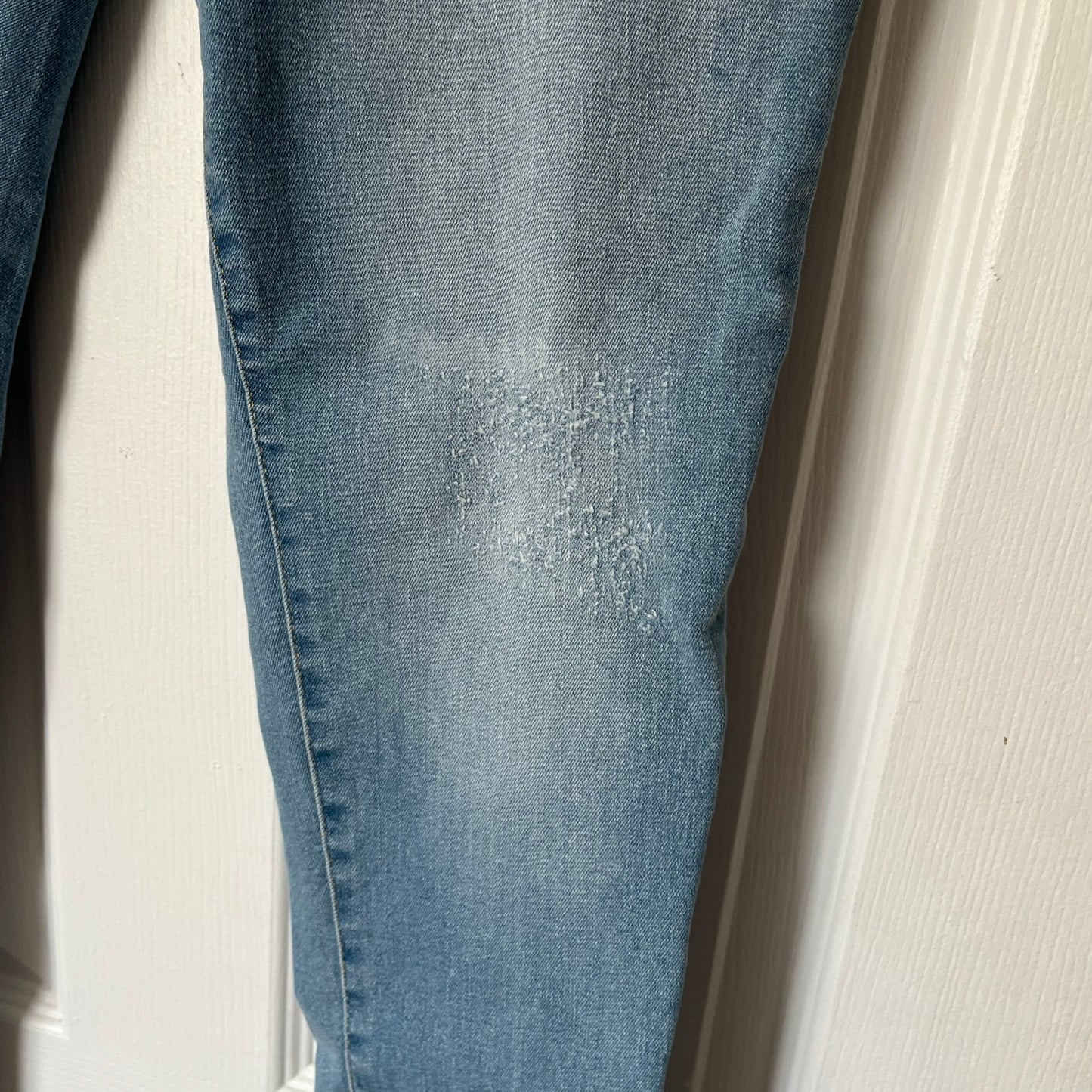 I.N.C. Denim Rhinestone Mid-Rise Skinny Jeans - Size 10