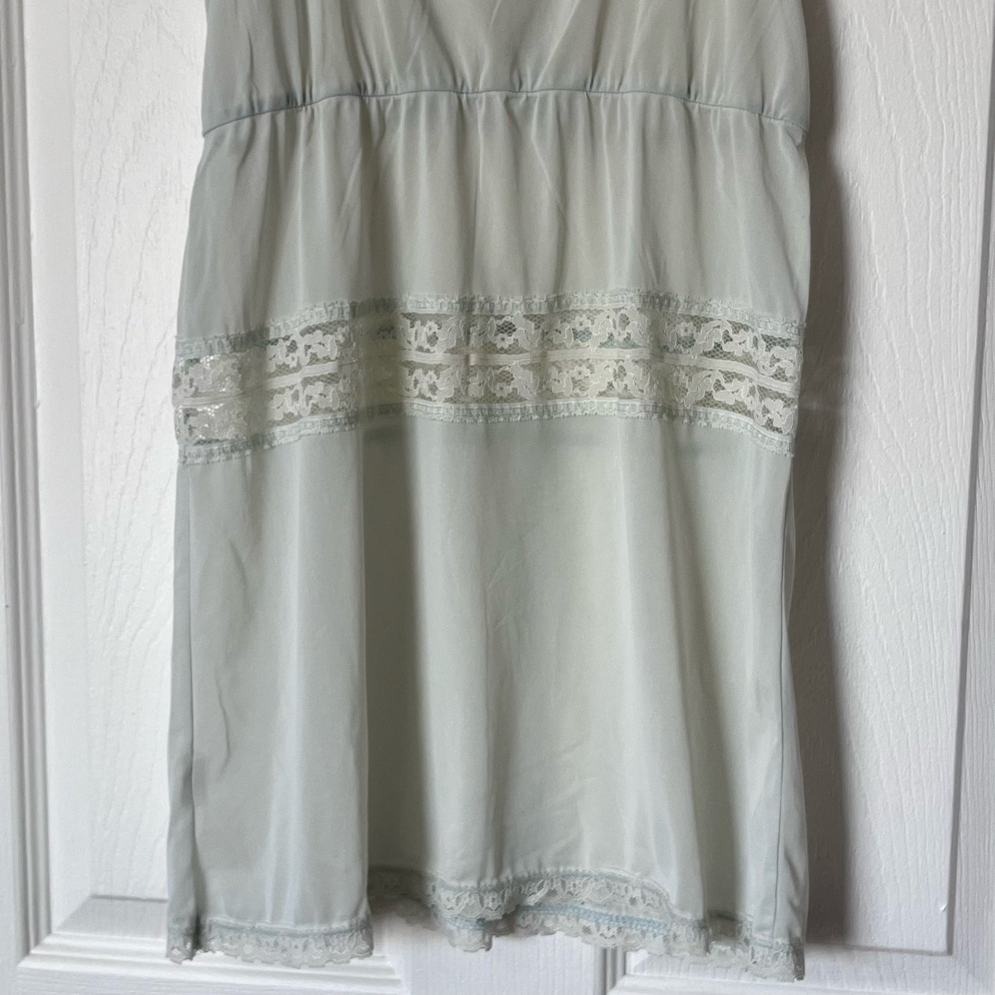Sparkle & Fade Lace-Trim Slip (Dress) - Size S