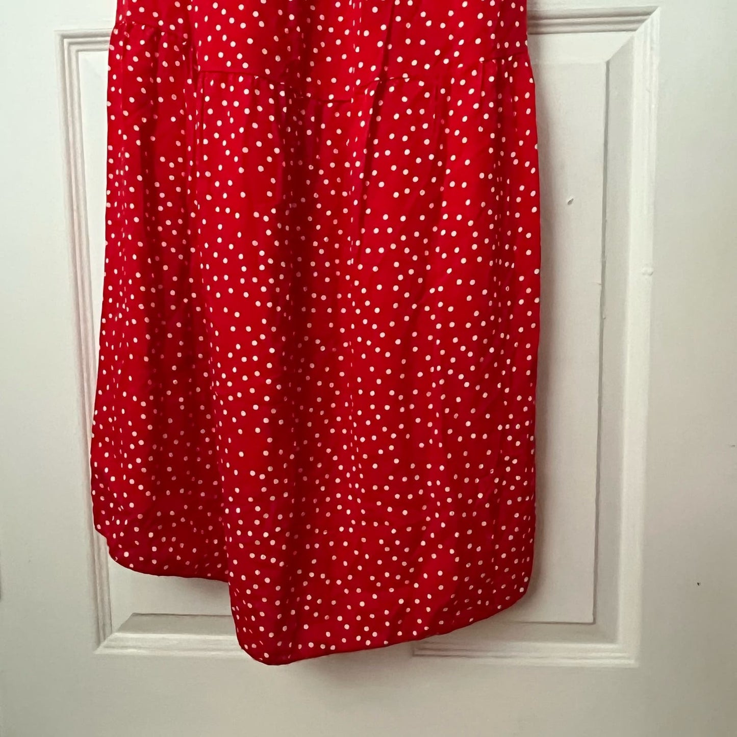 Prettygarden Polka Dot Halter Midi Dress - Size S