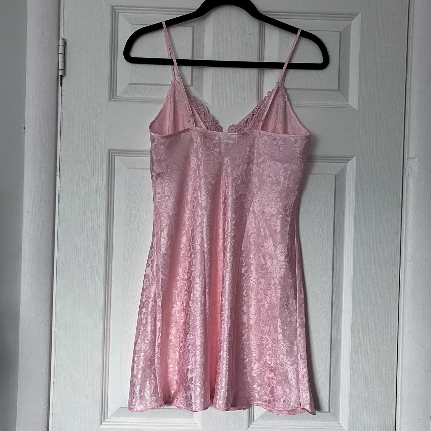 Adonna V-Neck Jacquard Chemise - Size UNKNOWN