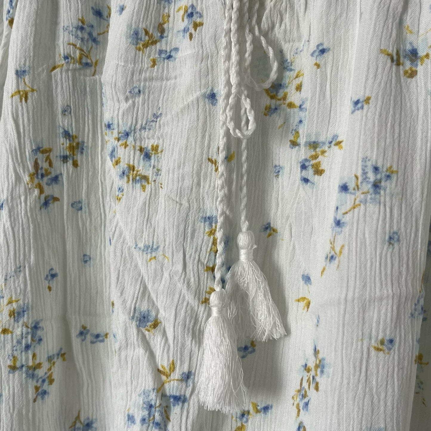 Hippie Rose Tie-Neck Top - Size L