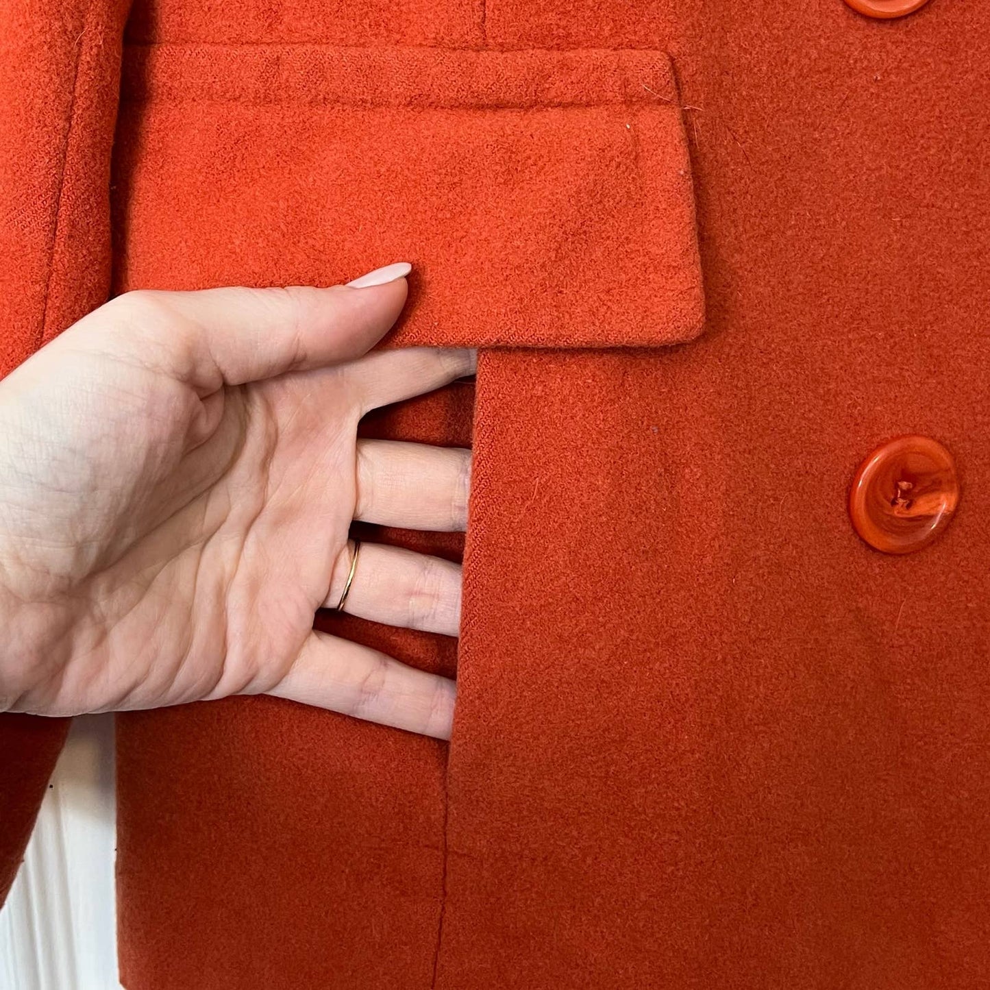 Kristen Blake Wool Peacoat - Size 6