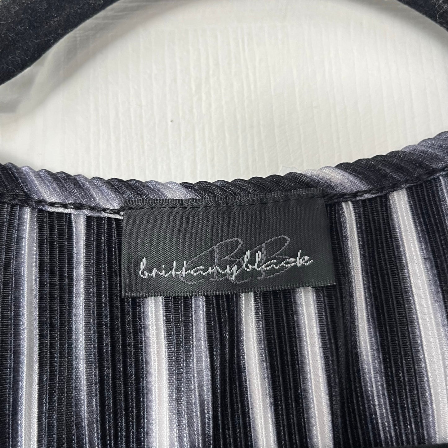 Brittany Black Tiered Top - Size UNKNOWN